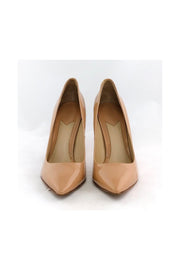 Current Boutique-Brian Atwood - Beige Pointed Toe Heels Sz 9.5