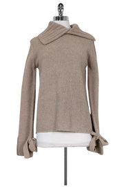 Current Boutique-Brochu Walker - Beige Open Back Sweater Sz XS