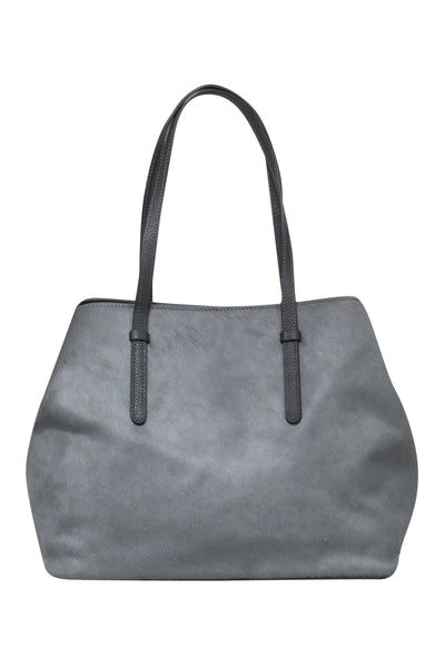 Current Boutique-Brooks Brothers - Grey Calf Hair Tote