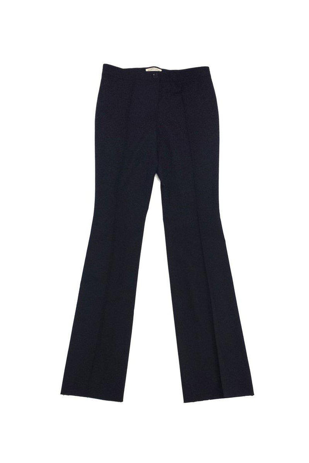 Current Boutique-Burberry - Black Straight Leg Suit Pants Sz 4