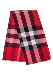 Current Boutique-Burberry - Red Plaid Scarf
