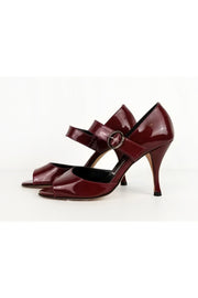 Current Boutique-Butter - Red Patent Leather Heels Sz 5