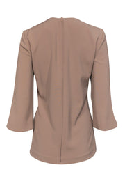 Current Boutique-By Malene Birger - Camel Long Sleeve Top Sz 6