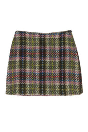 Current Boutique-Cacharel - Multicolored Tweed Miniskirt Sz 4