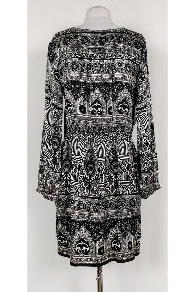 Current Boutique-Calypso - Floral Print Talori Silk Dress Sz S