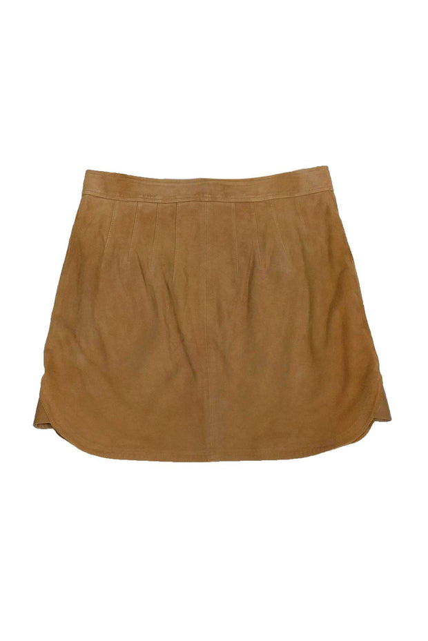 Current Boutique-Calypso - Tan Suede Skirt Sz 10