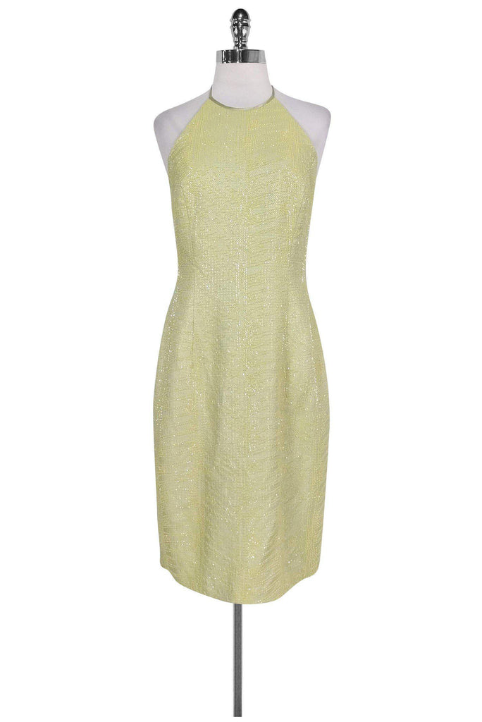 Carmen marc outlet valvo green dress