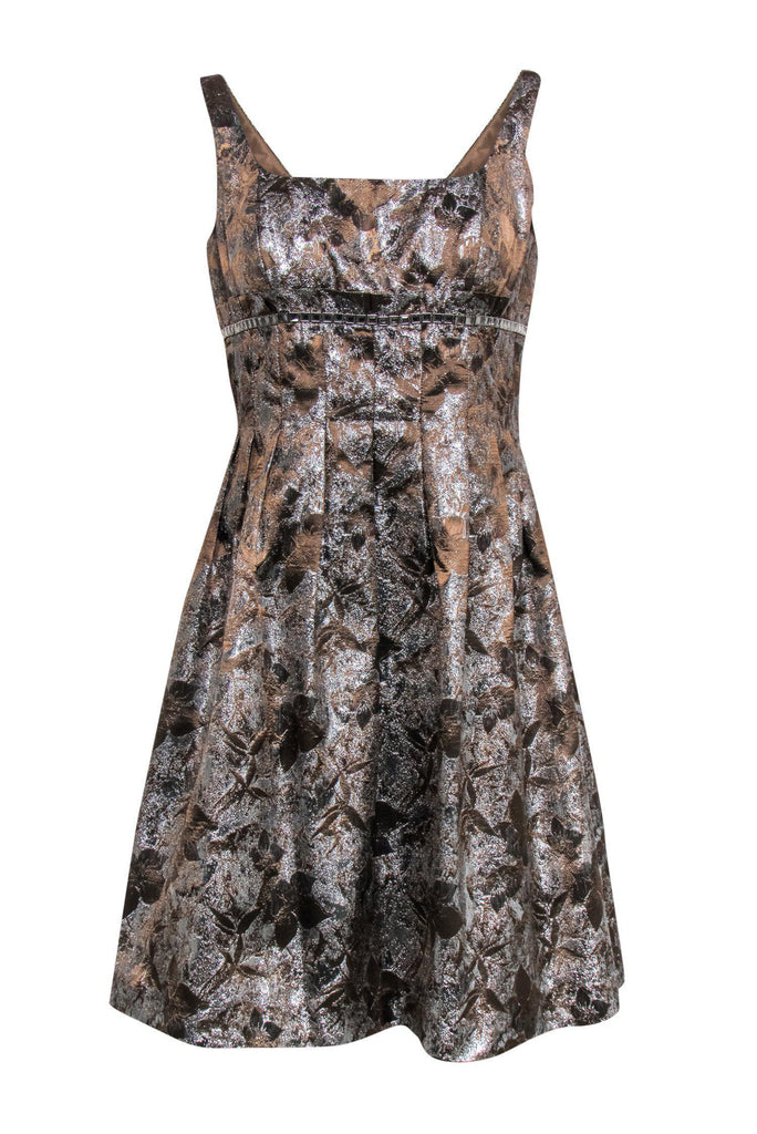 Carmen marc discount valvo brocade gown