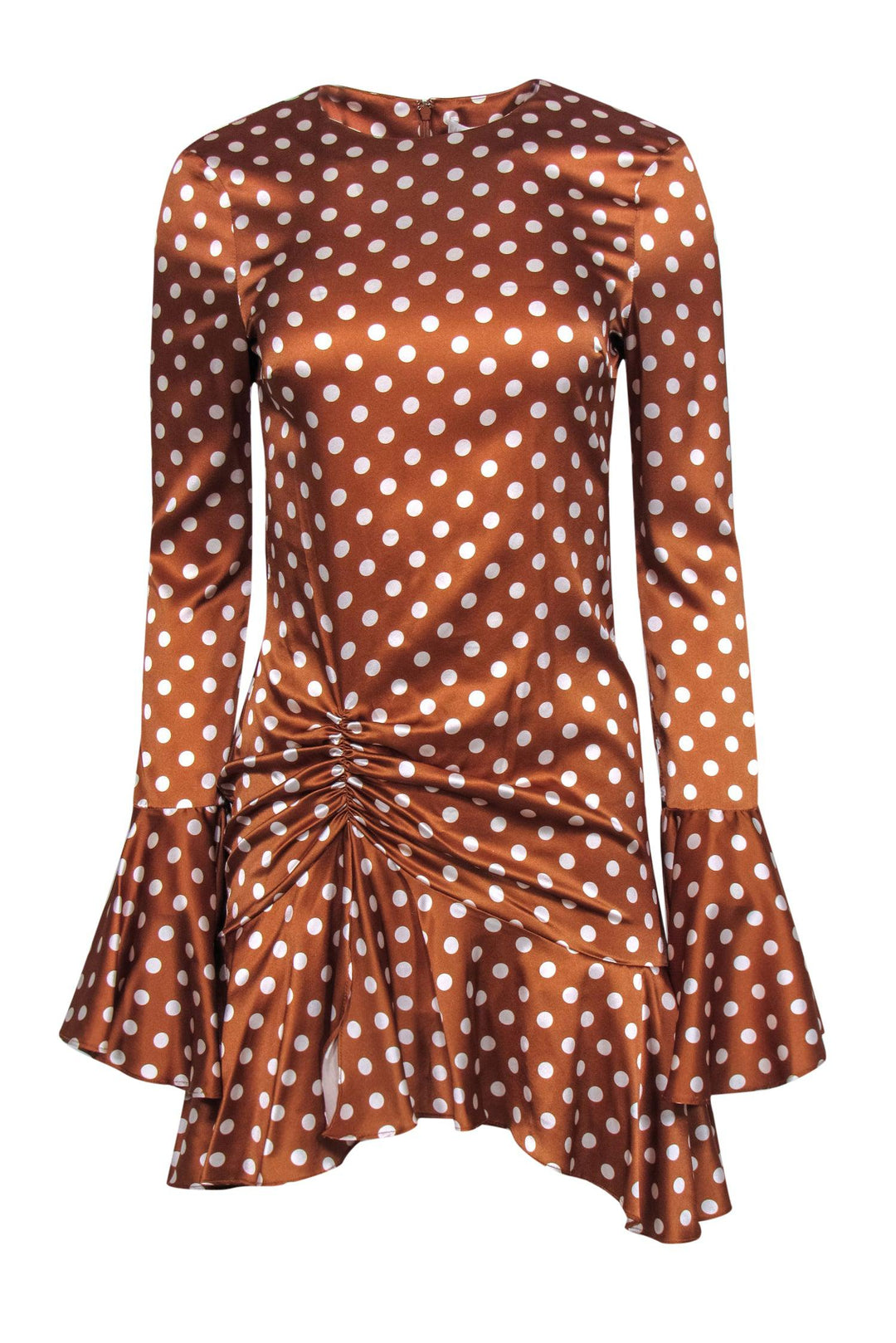 Caroline deals Constas Mini Ruffle Dot Blouse