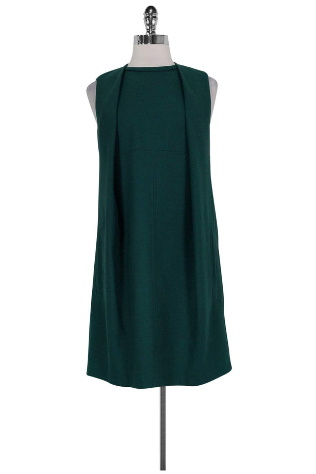 Current Boutique-Carven - Green Shift Dress Sz 10