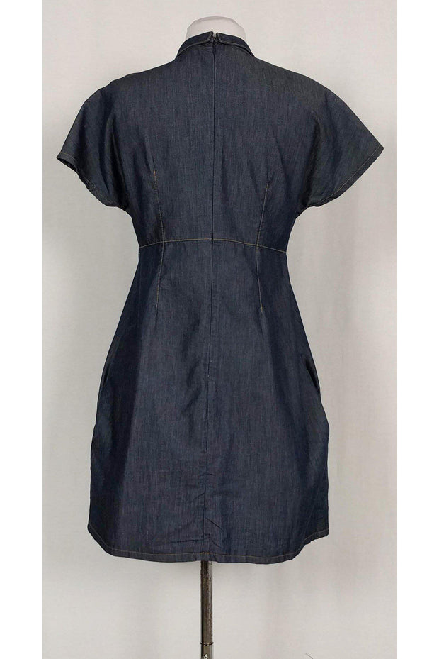 Current Boutique-Carven - Short Sleeve Denim Dress Sz 6