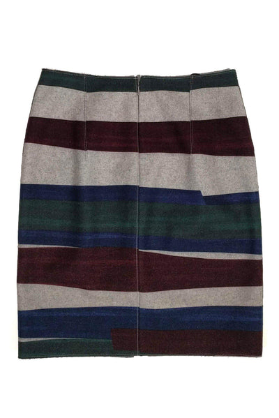 Current Boutique-Carven - Striped Pencil Skirt Sz 8