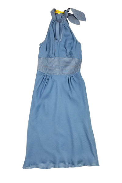 Current Boutique-Catherine Malandrino - Light Blue Halter Dress Sz 6