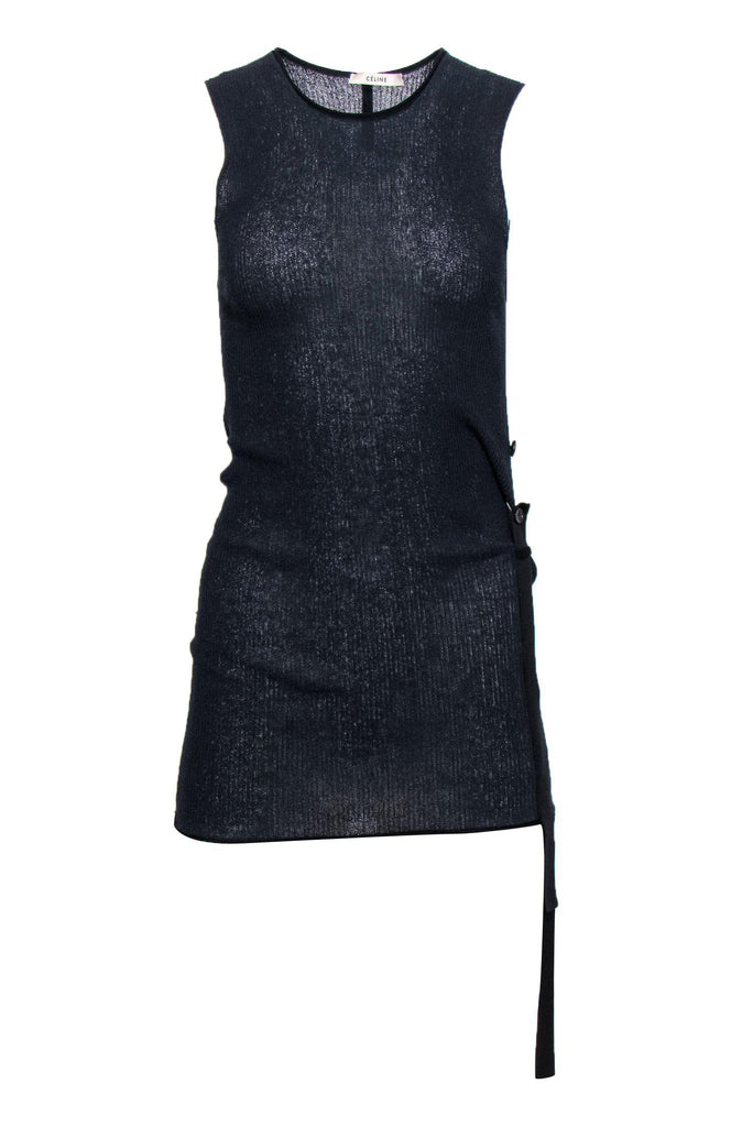 CELINE Tank Top Navy XS 2200365607014