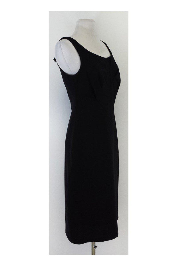 Current Boutique-Chaiken - Black Wool Sleeveless Dress Sz 6