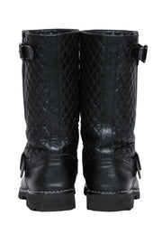 Chanel 2011 CC Over-Knee Boots Black 36.5 11k G27999
