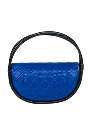 Current Boutique-Chanel - Cobalt Blue Rare Quilted "Hula Hoop" Handbag
