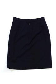 Current Boutique-Chanel - Dark Navy Skirt Sz XS