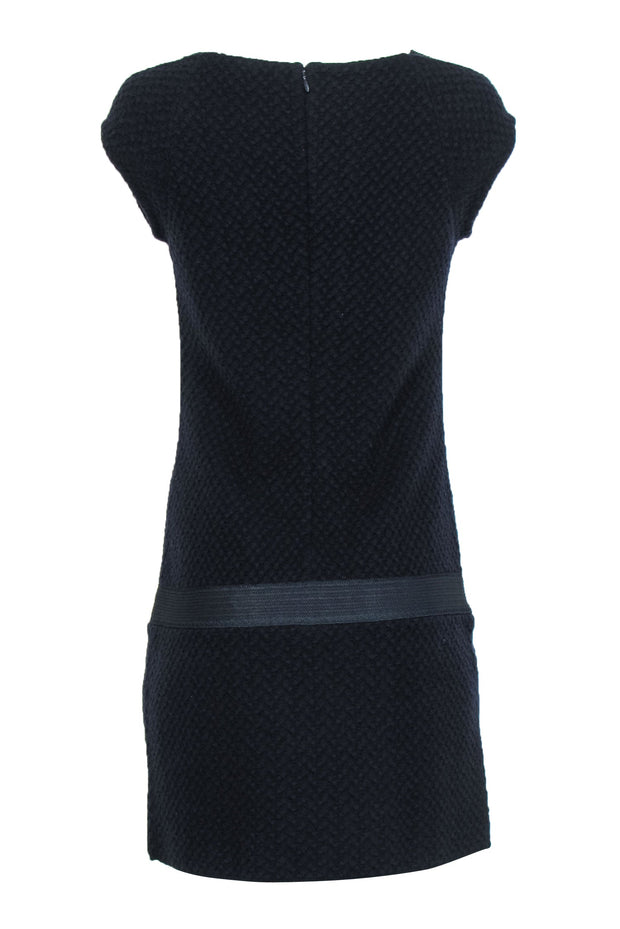 Current Boutique-Chanel - Navy Wool Blend Sweater Dress Sz 4