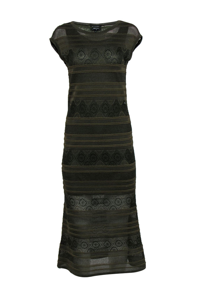S/S 2011 Bicolor Lattice Dress, Authentic & Vintage