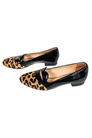 Current Boutique-Charlotte Olympia - Calf Hair Leopard Print Flats Sz 7.5