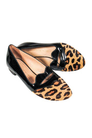 Current Boutique-Charlotte Olympia - Calf Hair Leopard Print Flats Sz 7.5