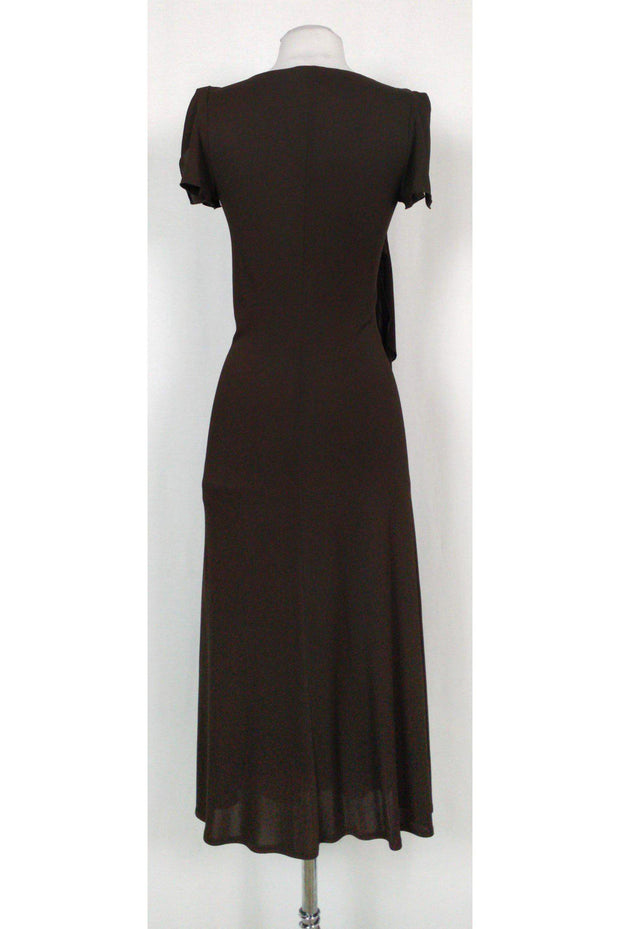 Current Boutique-Chloe - Chocolate Brown Maxi Dress Sz 8