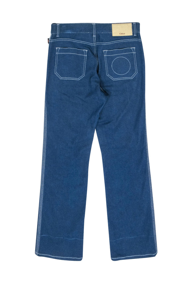 Current Boutique-Chloe - Dark Blue Straight Leg Jeans Sz 28