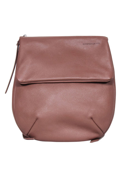 Current Boutique-Christopher Kon - Light Brown Pebbled Leather Backpack