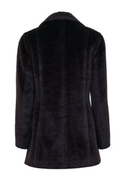 Current Boutique-Cinzia Rocca - Brown Wool Blend Fur Coat Sz 6