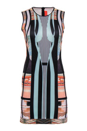 Current Boutique-Clover Canyon - Multicolored Desert Printed Sheath Dress Sz M