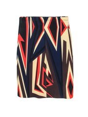 Current Boutique-Clover Canyon - Multicolored Geometric Print Neoprene Pencil Skirt Sz S