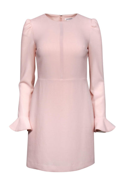 Current Boutique-Club Monaco - Light Pink Sheath Dress w/ Bell Sleeves Sz 0
