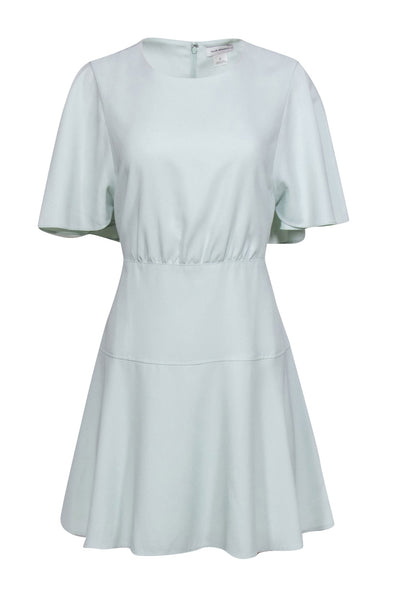 Current Boutique-Club Monaco - Mint Green Short Sleeve "Ceithan" A-Line Dress Sz 8