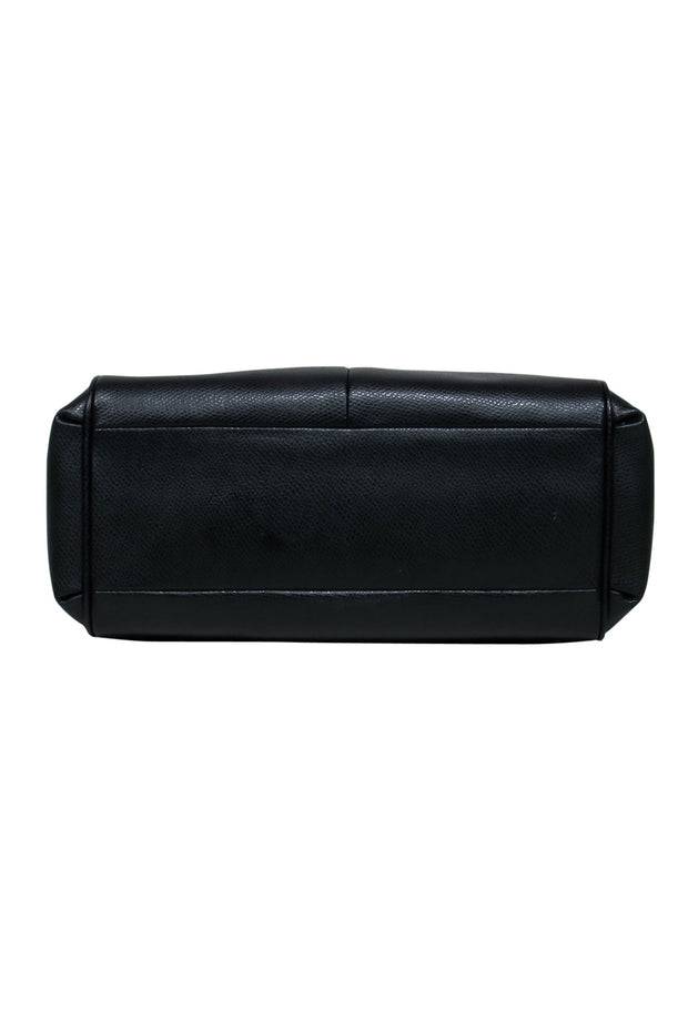 Current Boutique-Coach - Black Leather Crossbody w/ Dual Handles