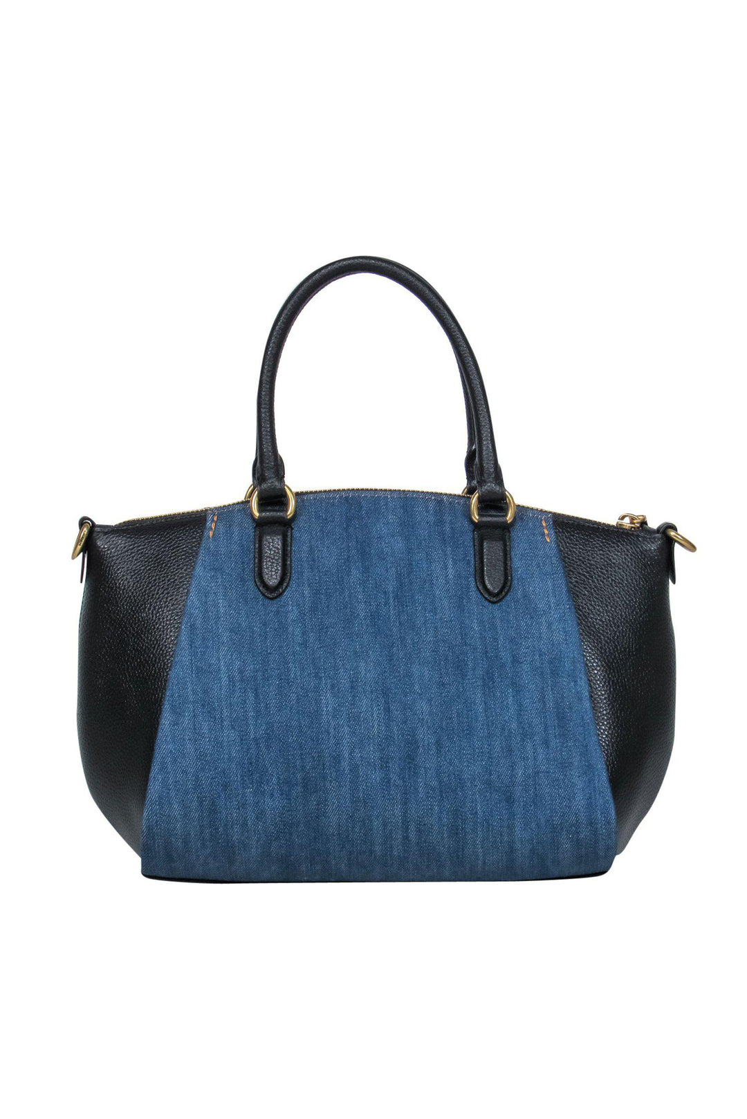 Coach kelsey denim satchel hotsell 25891