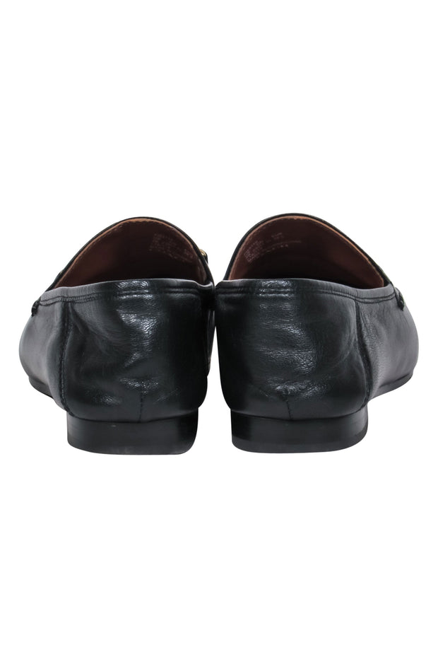 Current Boutique-Coach - Black Leather Loafers w/ Horsebit Sz 6