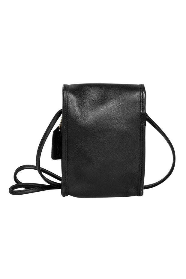 Coach Small Mia Black Leather Shoulder Bag Purse F73196 | eBay