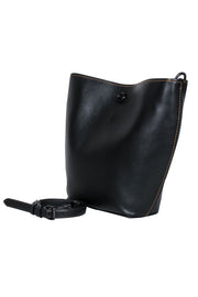 Current Boutique-Coach - Black Pebbled Leather Shoulder Tote w/ Twist Lock
