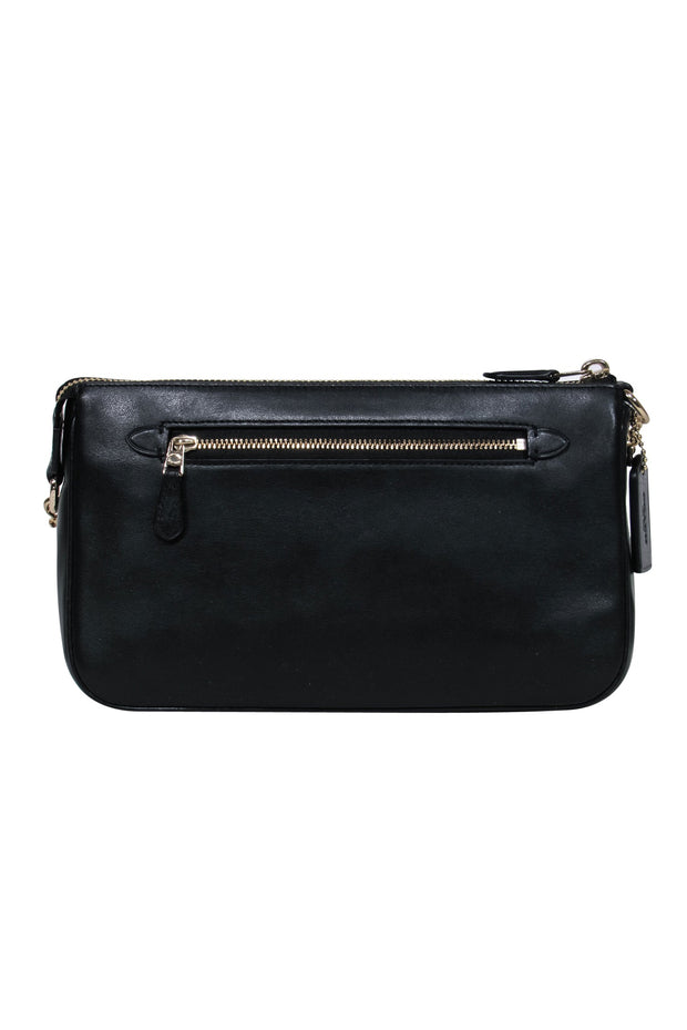 Current Boutique-Coach - Black Quilted Chain Strap Shoulder Bag
