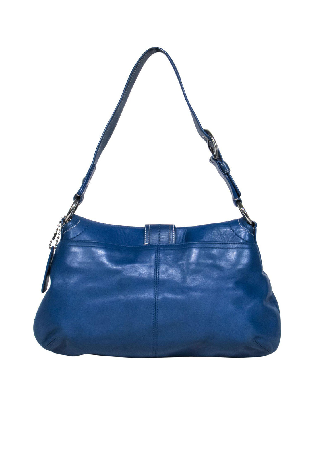 Coach Blue buy Leather Bag