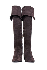 Current Boutique-Coach - Brown Suede Over-the-Knee Boots Sz 8.5