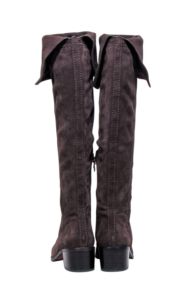 Current Boutique-Coach - Brown Suede Over-the-Knee Boots Sz 8.5