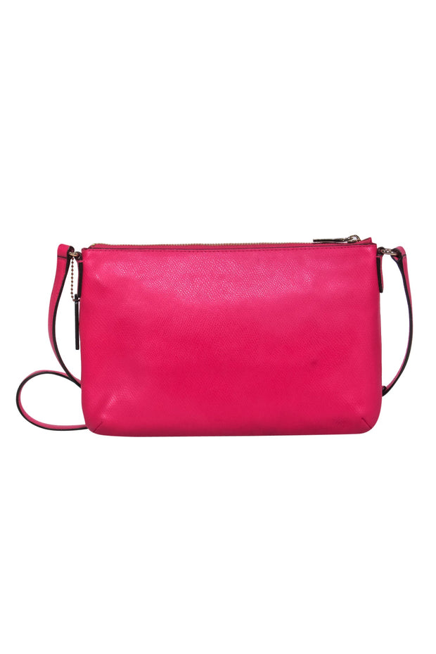 Coach | Bags | Coach Pink Hot Pink Bucket Handbag Crossbody Spring Into  Spring | Poshmark