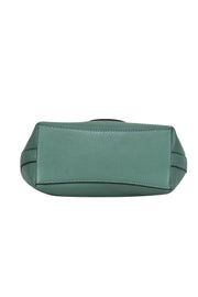 Current Boutique-Coach - Pistachio Baguette Pebbled Leather w/ Removable Strap