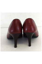 Current Boutique-Coach - Red Leather Heels Sz 7.5
