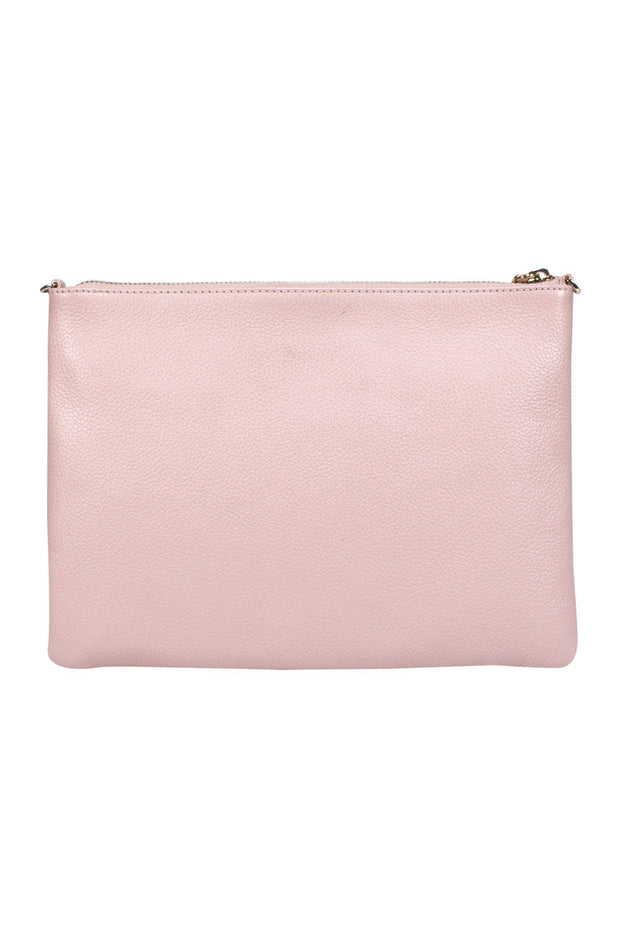 Mulberry Powder Pink Grained Leather Small Darley Crossbody Bag - Yoogi's  Closet