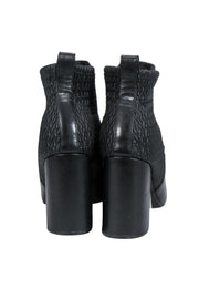 Current Boutique-Cole Haan - Black Leather Booties w/ Pointed Toe Sz 9