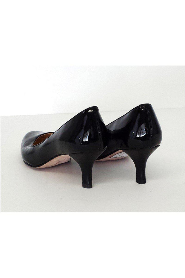 Current Boutique-Cole Haan - Black Patent Leather Low Heel Pumps Sz 5