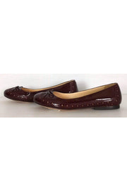 Current Boutique-Cole Haan - Maroon Ballet Flats w/ Bow Sz 5.5